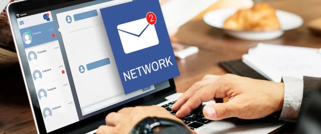 Outsource email support services team managing customer email inquiries through a secure help desk platform
